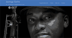 Desktop Screenshot of jazztage-goerlitz.de